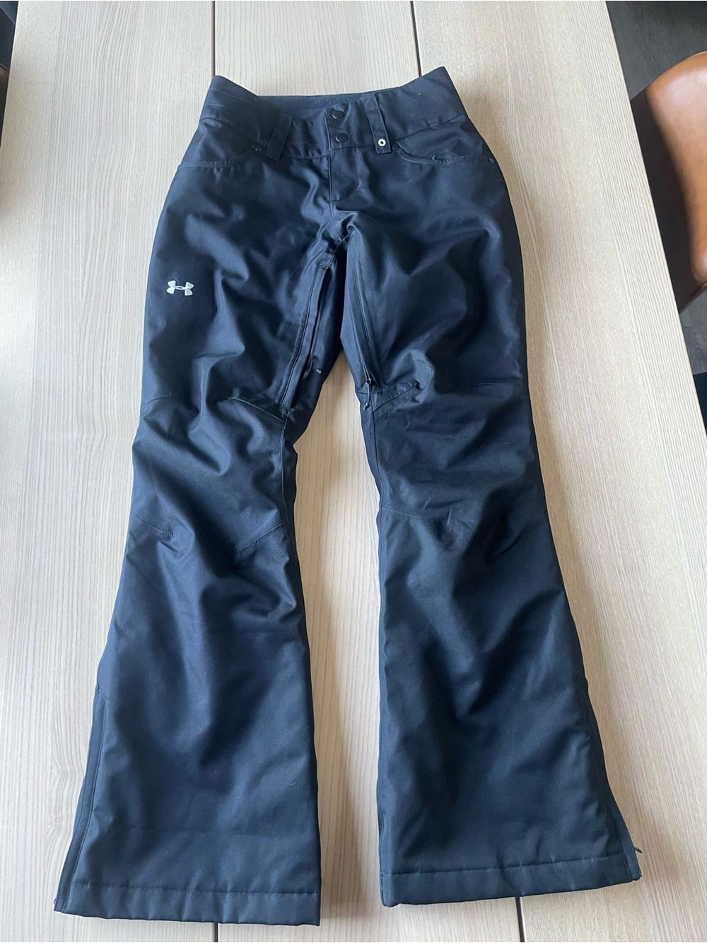Under Armour Black Women's Snow Pants size xs ladies UA ski pants